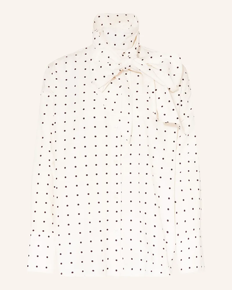 Essentiel Oversized-Schluppenbluse IMOVERIT Weiss