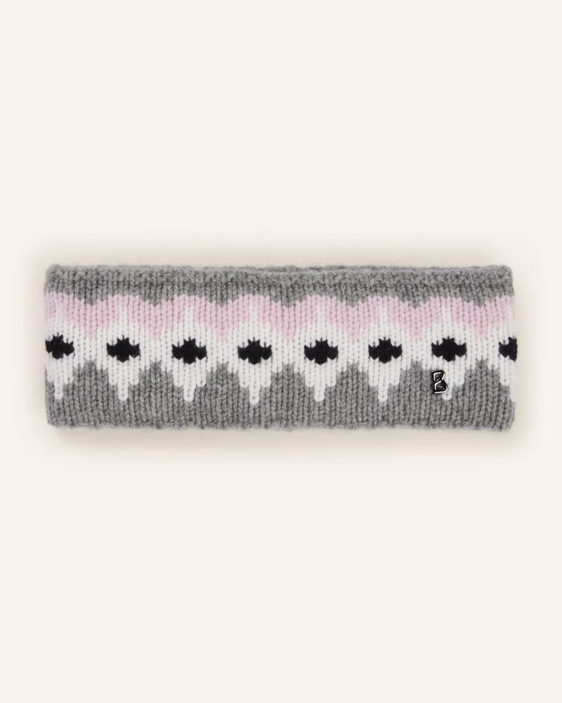 Bogner Stirnband Loca-3 Aus Cashmere grau Grau