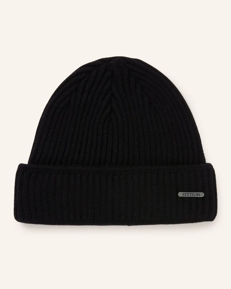 Stetson Mütze Osfa schwarz Schwarz