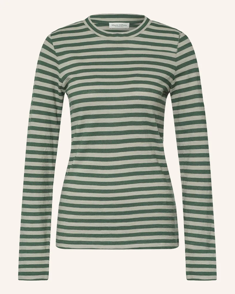 Marc O'Polo Longsleeve gruen Dunkelgrün
