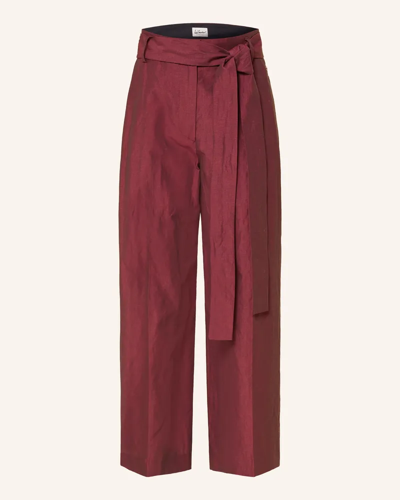 Luis Trenker Culotte Lulolita Mit Leinen rot Dunkelrot