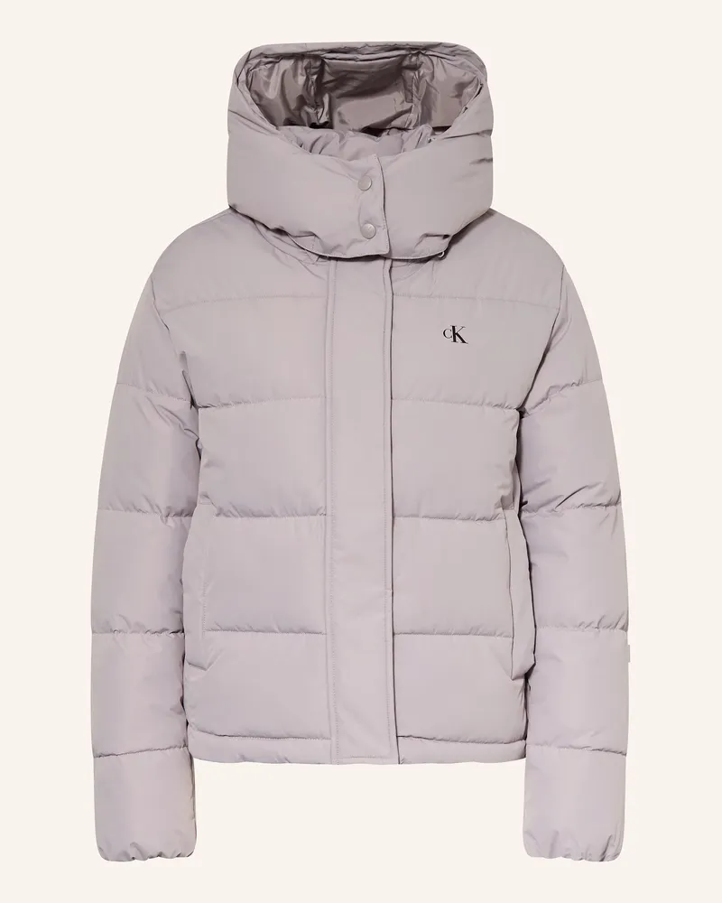 Calvin Klein Steppjacke Blaugrau