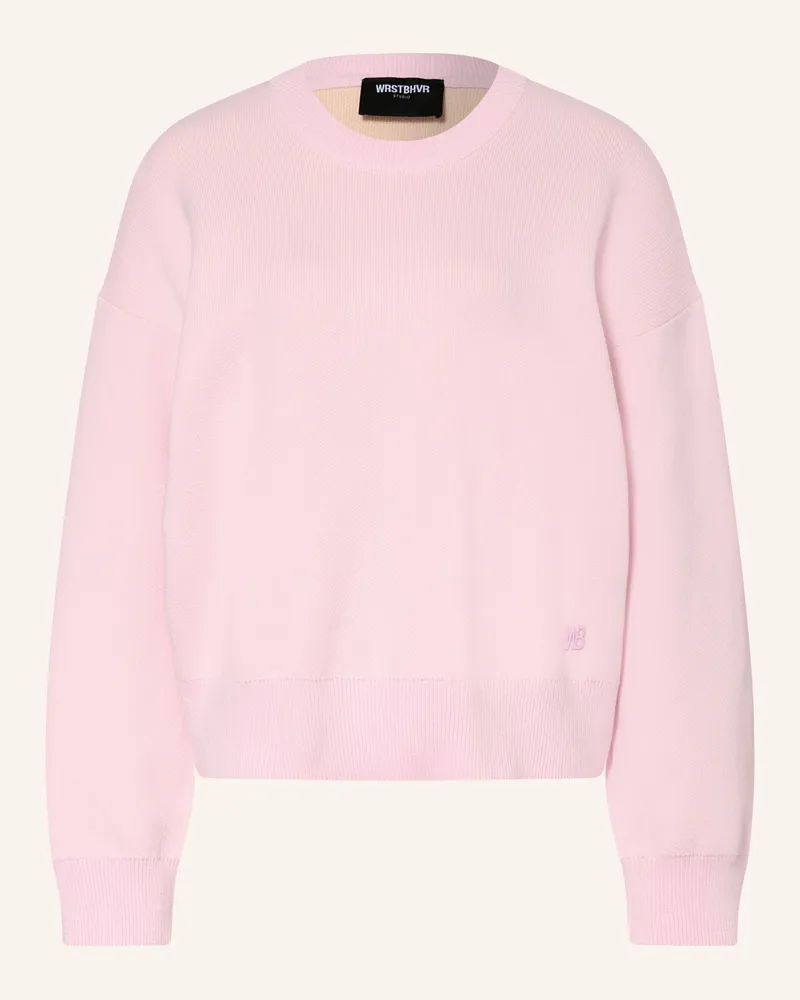 WRSTBHVR Pullover Garm rosa Rosa