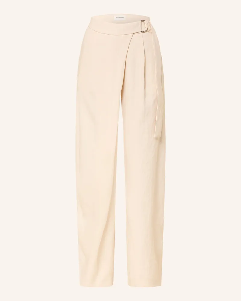 MOSS COPENHAGEN Hose Mschzein beige Creme