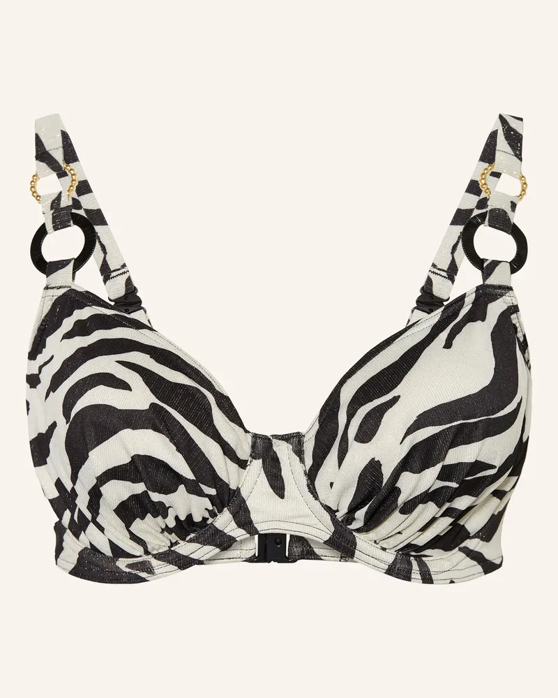 PrimaDonna Bügel-Bikini-Top Dalice Mit Glitzergarn schwarz Schwarz