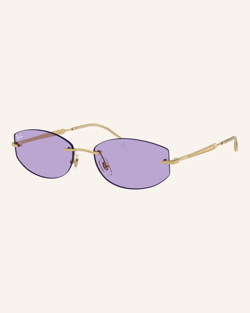 Ray Ban Sonnenbrille rb3792 grau Gold