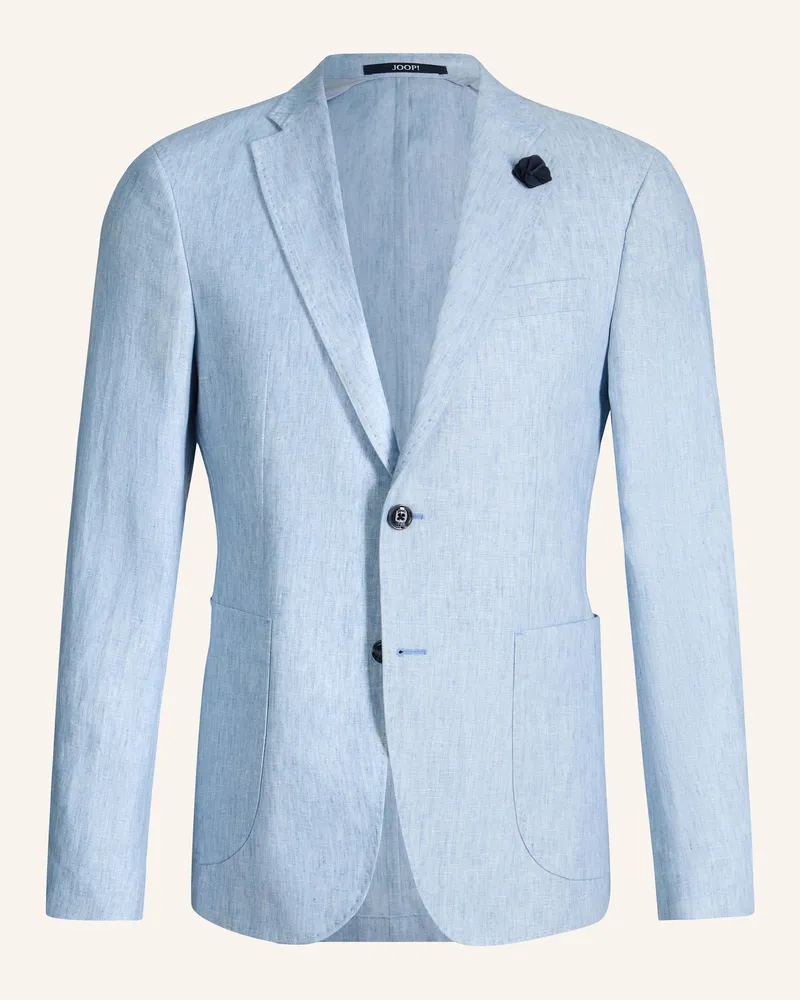 JOOP! Leinen-Sakko Slim Fit blau Hellblau