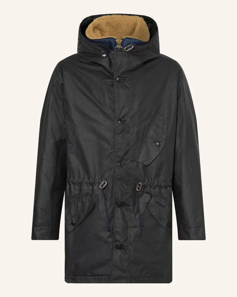 Barbour Parka Ursula blau Dunkelblau
