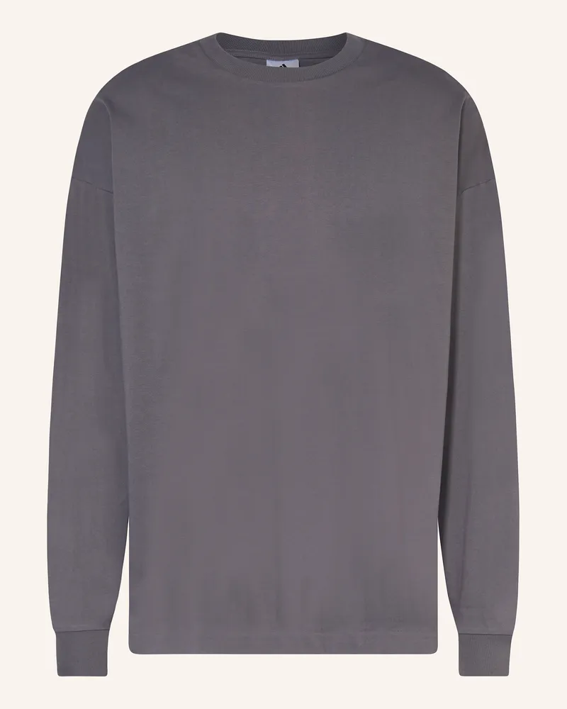 adidas Longsleeve BASKETBALL Dunkellila