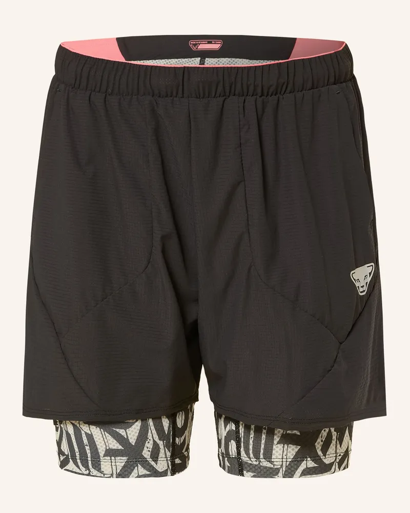 Dynafit Trekkingshorts Trail 2In1 schwarz Schwarz