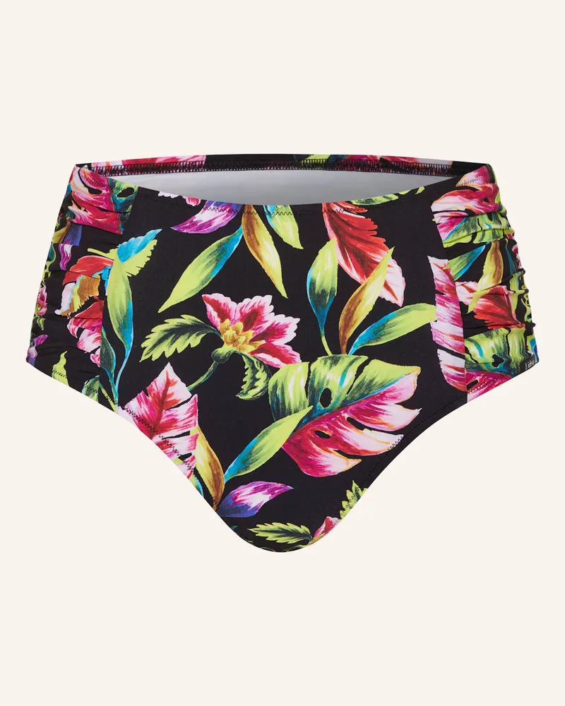 Lidea High-Waist-Bikini-Hose EXOTIC BLAZE Schwarz