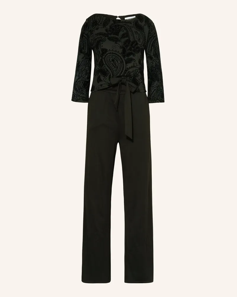 COMMA Jumpsuit schwarz Schwarz