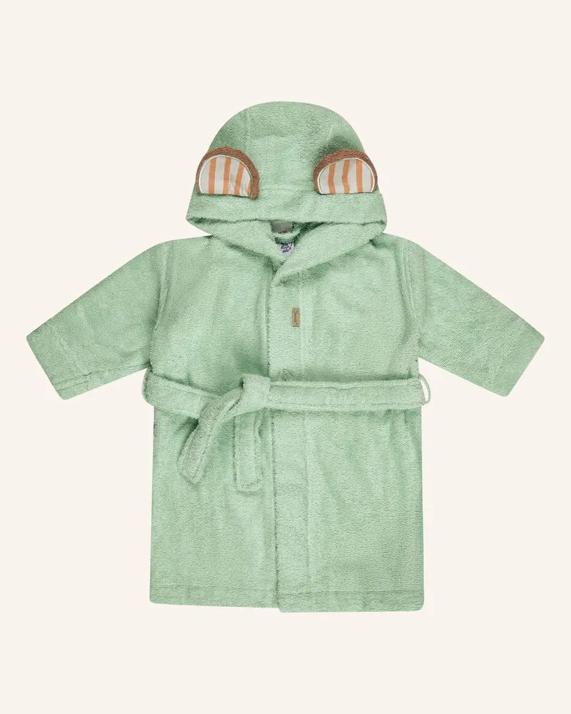 Sterntaler Bademantel BÄR Bo Hellgrün