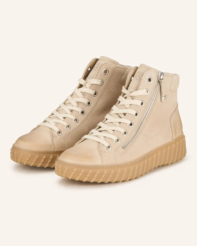 paul green Hightop-Sneaker Beige