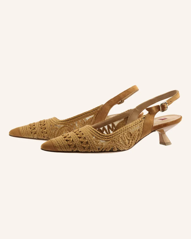 Högl Slingpumps Camel