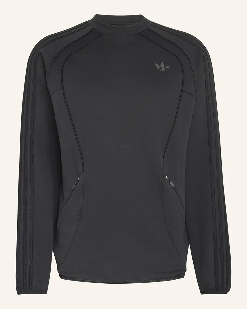 adidas Spacer Teamgeist 26 Cutline Sweatshirt, Rundhalsausschnitt schwarz Schwarz