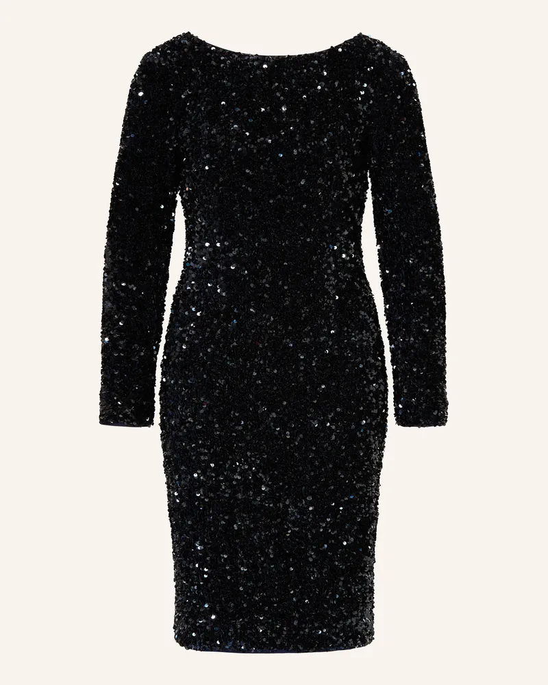 HOBBS London Cocktailkleid SAWYER mit Pailletten Dunkelblau