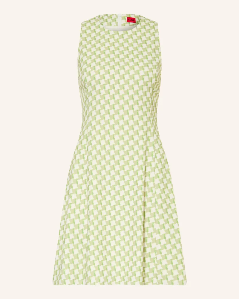 HUGO BOSS Kleid Kaseli gruen Weiss