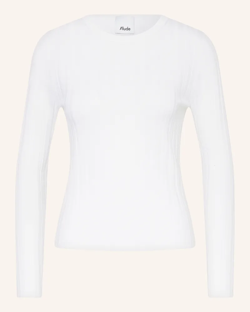 ALLUDE Pullover Weiss