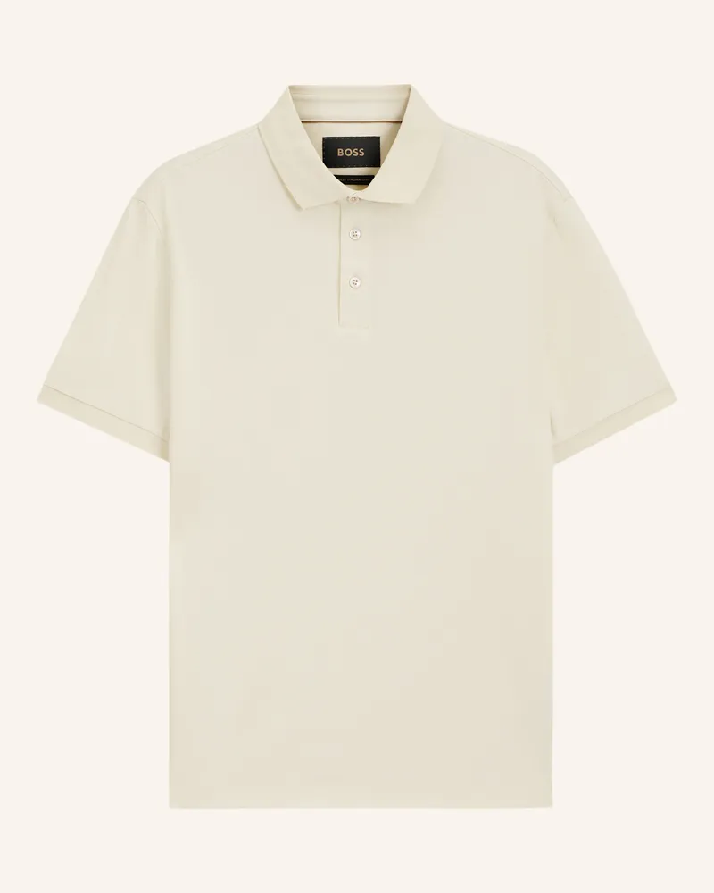 HUGO BOSS Poloshirt Perry 14 Regular Fit gelb Hellgelb