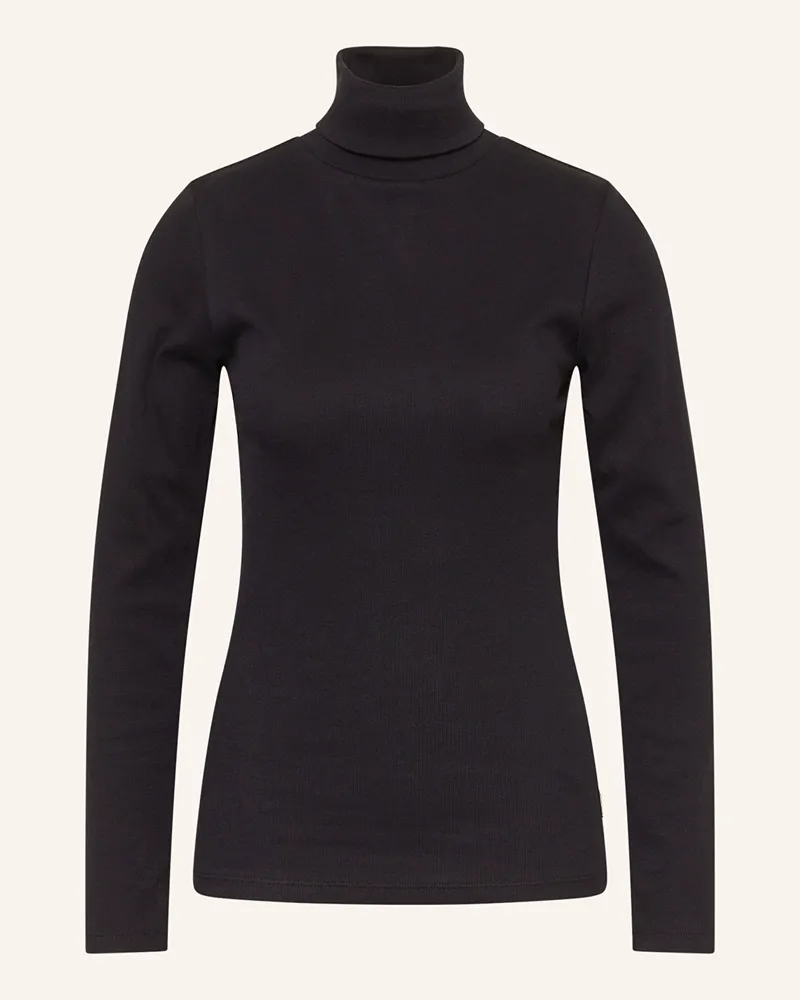 Marc O'Polo Rollkragenshirt Schwarz