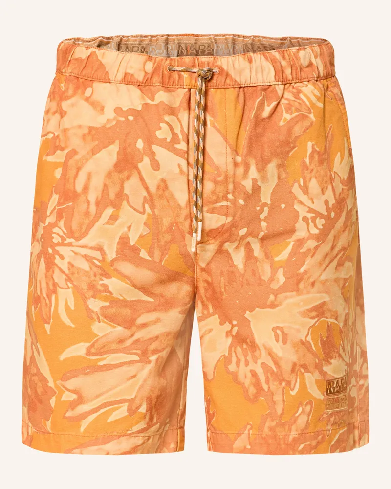 Napapijri Shorts TALLA Orange