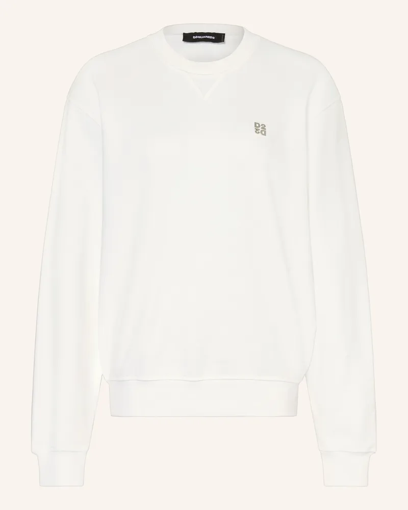 Dsquared2 Sweatshirt weiss Weiss
