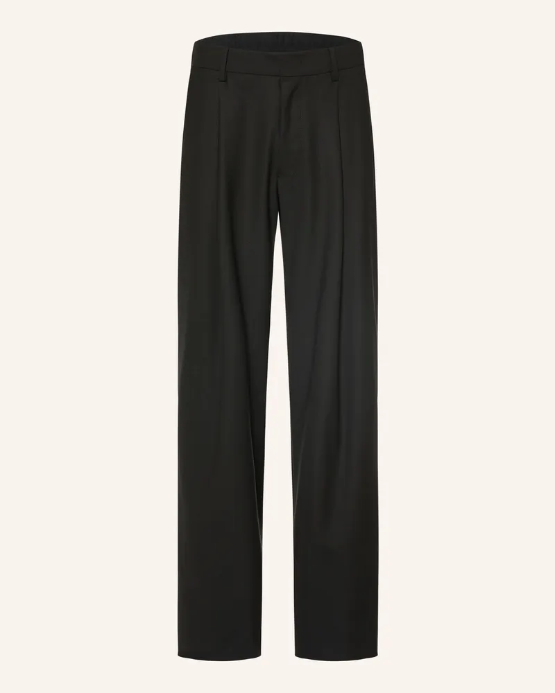 NN 07 Anzughose Kay Relaxed Fit schwarz 999