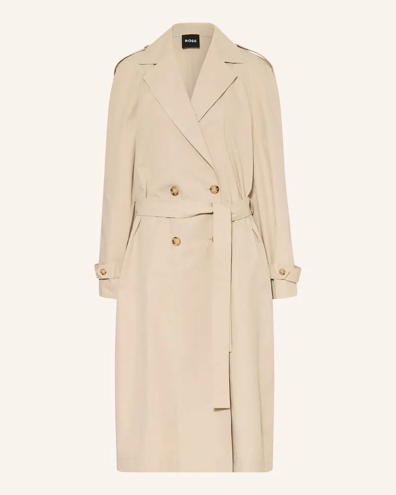 HUGO BOSS Trenchcoat Carenza beige Beige