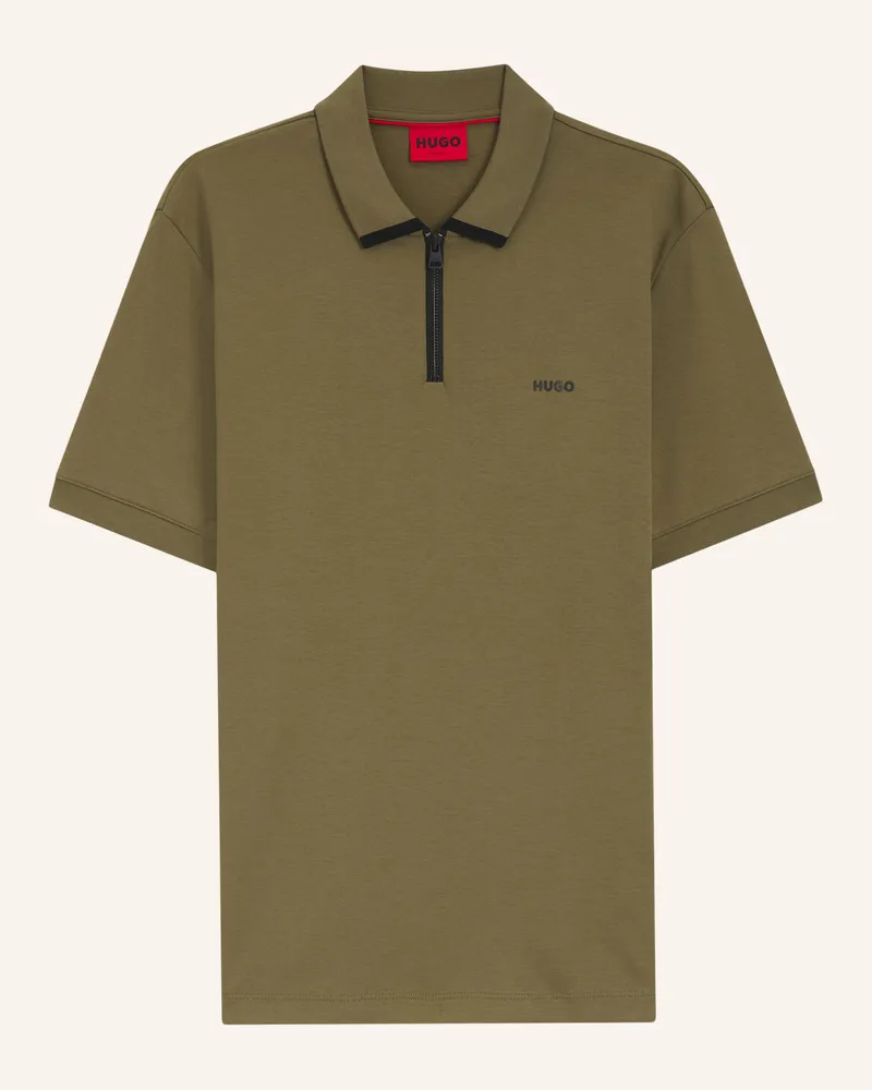 HUGO BOSS Poloshirt Dalomino Regular Fit gruen Grün