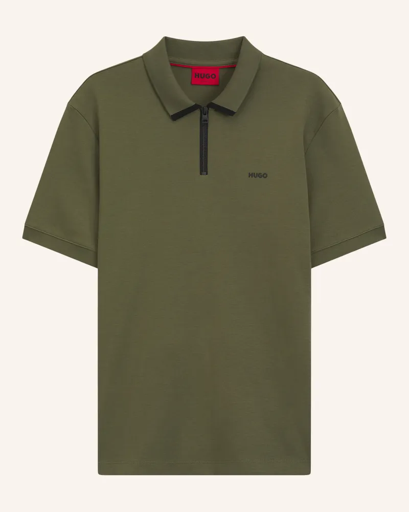 HUGO BOSS Polo Dalomino Regular Fit gruen Grün
