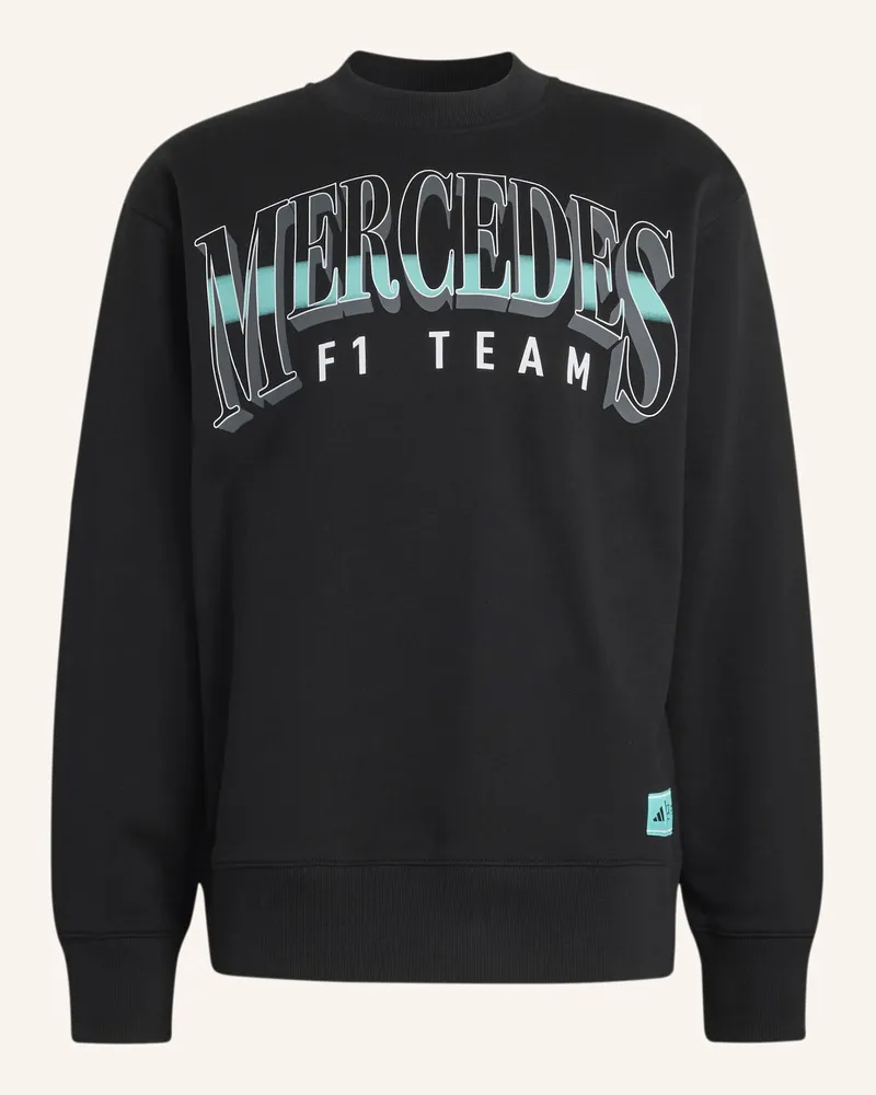 adidas Mercedes - Amg Petronas Formula One Team Las Vegas Sweat Top Men schwarz Schwarz