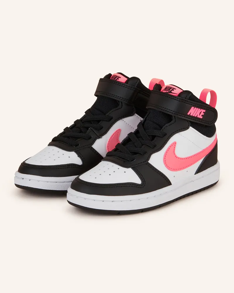 Nike Hightop-Sneaker Court Borough Mid 2 schwarz Schwarz