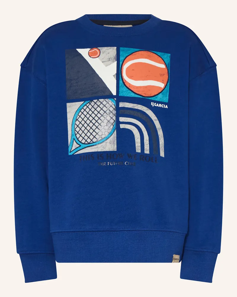 Garcia Jeanswear Sweatshirt Blau