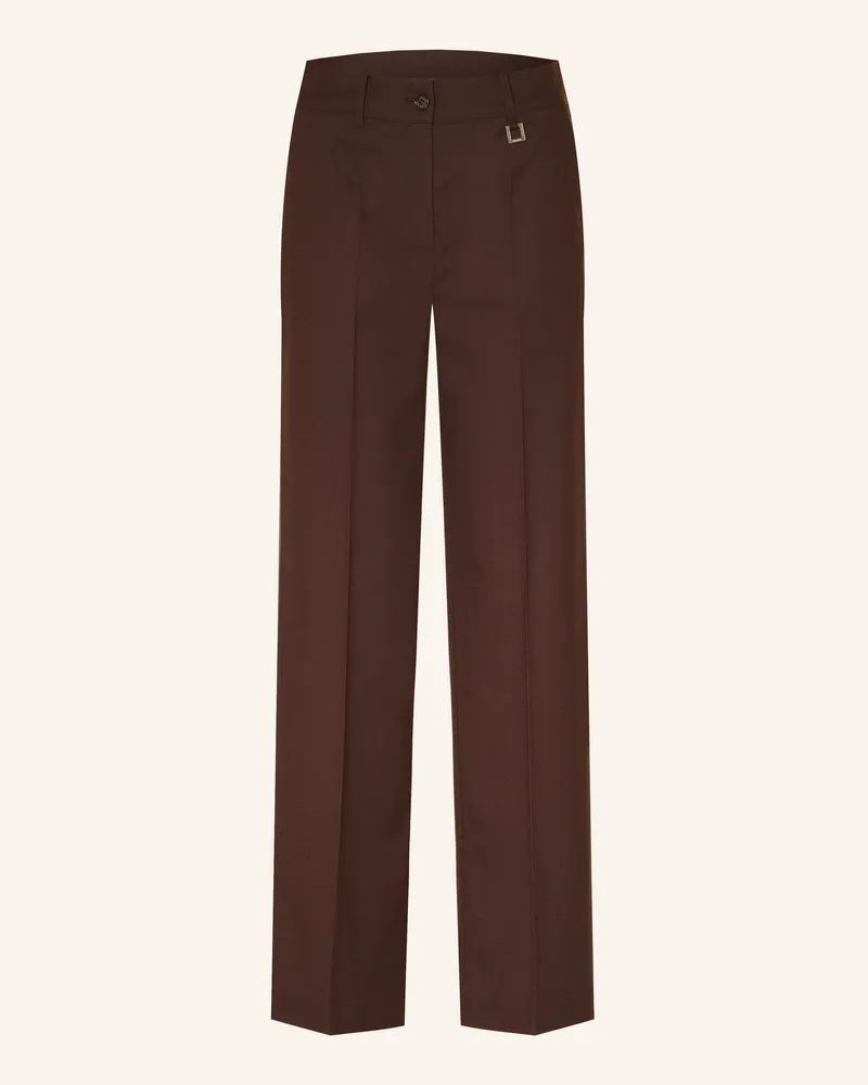 JOOP! Marlenehose Peeky braun Dunkelbraun