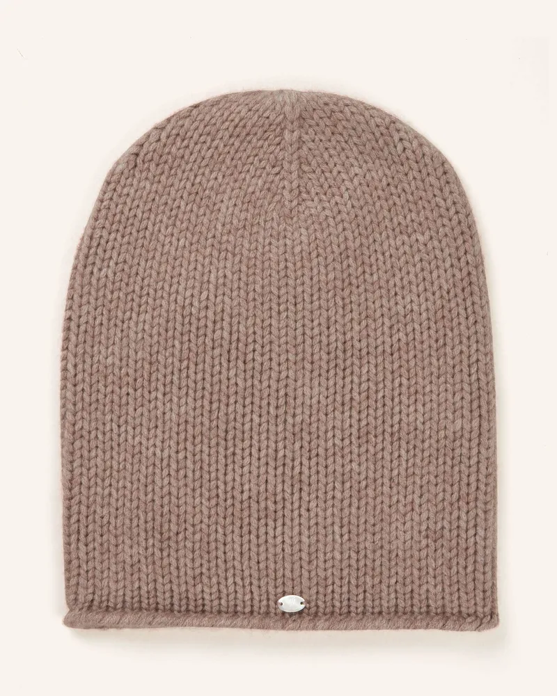 Friendly Hunting Cashmere-Mütze Beige