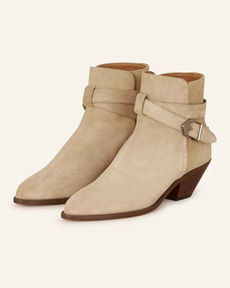 Isabel Marant Stiefeletten Deivy beige Beige