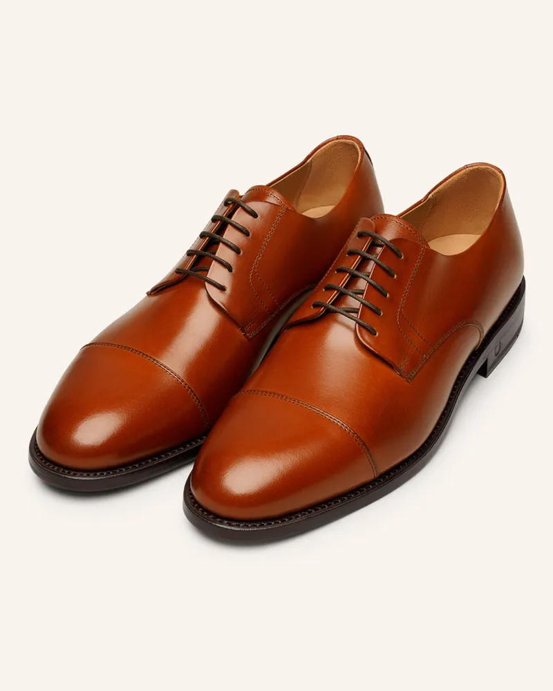 Henry Stevens Schnürer WINSTON CD Cognac