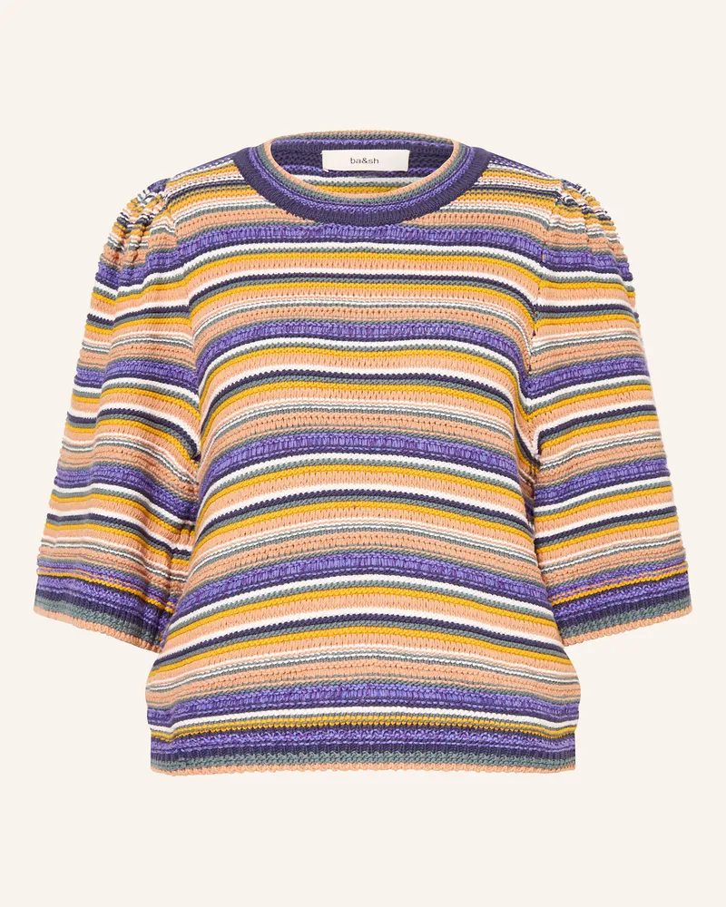 ba&sh Pullover FARFAELA mit 3/4-Arm Weiss