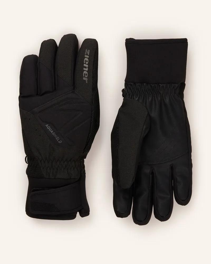 Ziener Skihandschuhe GATIS AS Schwarz