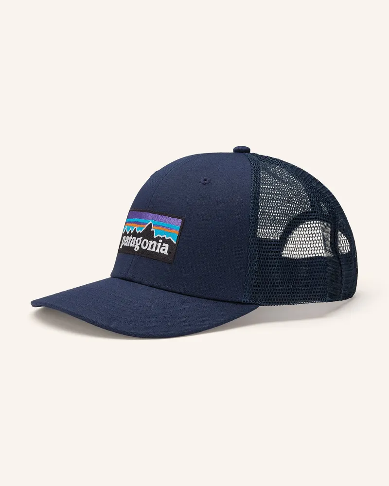 Patagonia Cap P-6 blau Dunkelblau
