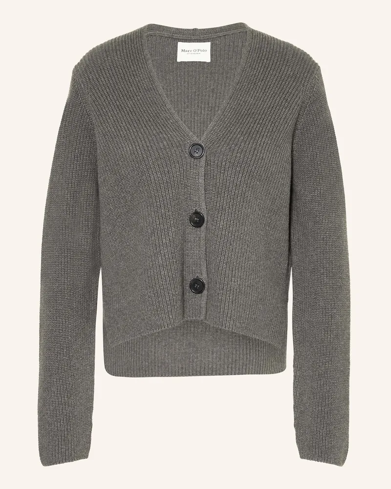 Marc O'Polo Strickjacke grau Dunkelgrau