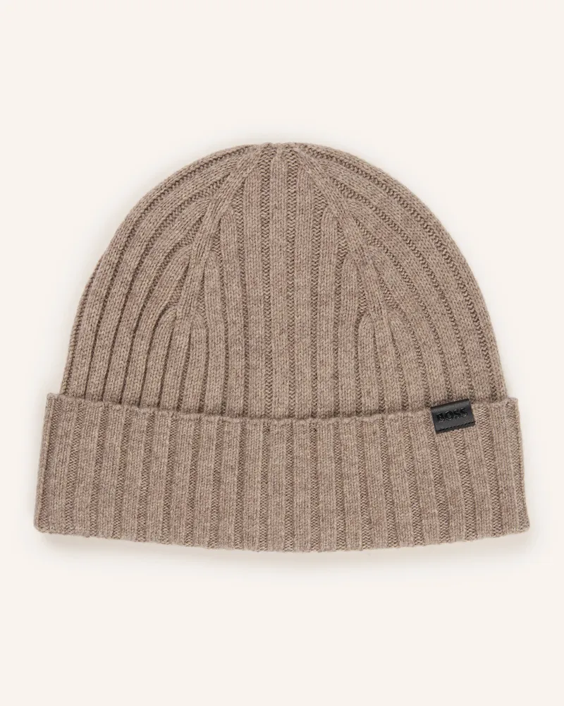 HUGO BOSS Mütze Fino beige Beige