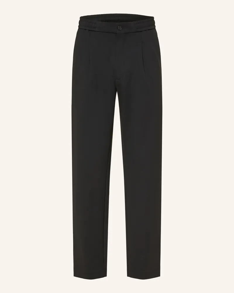 Calvin Klein Hose Im Jogging-Stil Tapered Fit Aus Jersey schwarz Schwarz
