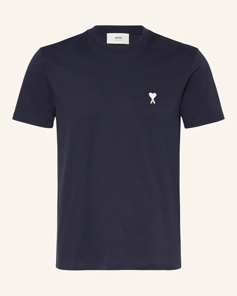 AMI Paris T-Shirt Dunkelblau