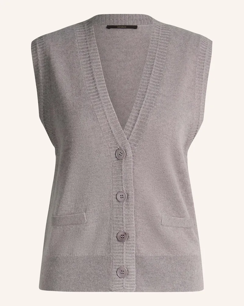 windsor. Weste beige Taupe