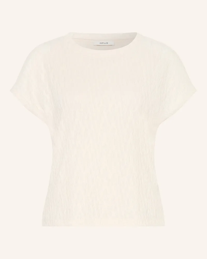 OPUS Blusenshirt Sistruk weiss Creme