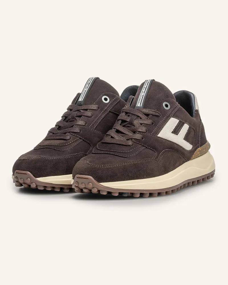 Floris van Bommel Sneaker Noppi 53 braun Dunkelbraun