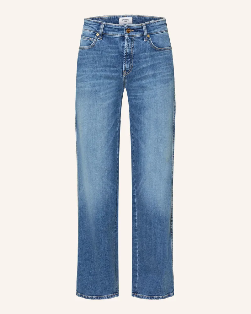 Cambio Wide Leg Jeans Aimee blau 5168