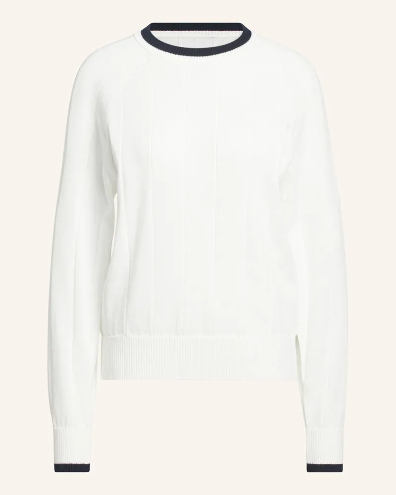 adidas ultimate365+ Strickpullover Mit Rundhalsausschnitt weiss Weiss